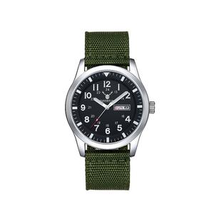 Nouvelle montre en nylon pour hommes de sports de plein air à pointeur lumineux noir - Product Image 6