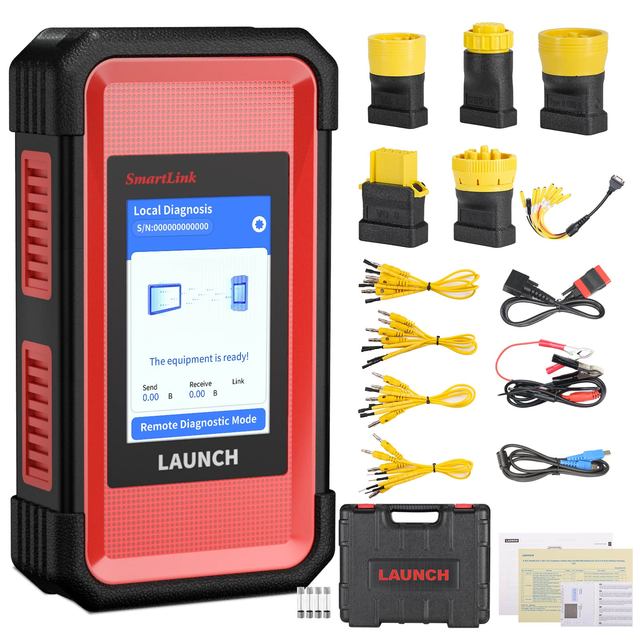 LAUNCH X431 SamrtLink C HD LITE Expansion Package Heavy Duty Truck Diagnostic Tool Work on X431 8 Inch Diagnostic Tablets