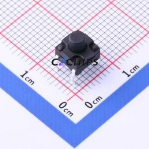 TSG001A06526A Tactile Switch Through hole Component (THT) Switch Round Button 2.6N Through Hole 6.15mm - Product Image 1