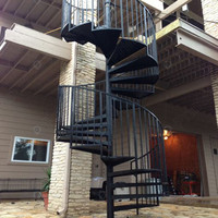 Escalier en colimaçon à forte capacité de roulement Prima Senior de qualité supérieure