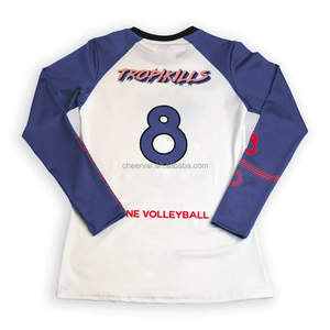 เสื้อวอลเลย์บอลแขนยาวเสื้อวอลเลย์บอลสำหรับผู้หญิงเสื้อวอลเลย์บอลพรีเมี่ยม - Product Image 6
