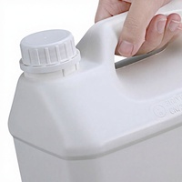 Conteneur d'emballage de liquide chimique de haute qualité personnalisé de 25 L, bouteille carrée avec gravure sur le couvercle, matériau PP PET, couleur personnalisée, bouchon à vis