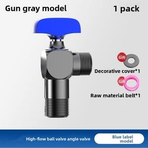 Robinet à bille épaissi au design moderne et épuré pour chauffe-eau domestique, avec noyau de 4 pouces, grand débit, pour eau froide et chaude - Product Image 6