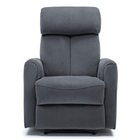Fauteuil inclinable électrique GEEKSOFA, fauteuil de cinéma maison en cuir de luxe, fauteuil inclinable massant chauffant, fauteuil de détente avec USB