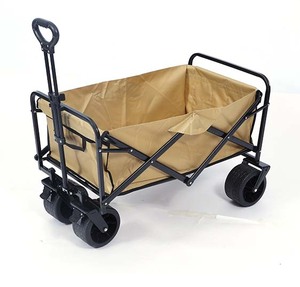 Carrito Plegable Portátil <span class=keywords><strong>de</strong></span> Gran Capacidad con Logotipo Personalizado para Jardín y Playa, Plataforma Resistente para Camping, Picnic, Compras y Almacenamiento OEM - Product Image 1