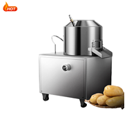 Machine à laver et à éplucher les pommes de terre et le gingembre de qualité industrielle supérieure