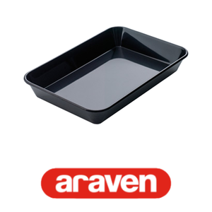 Plateau noir San 20 × 15 cm H 4 cm Araven pour aliments - Product Image 4