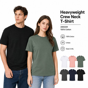 Camiseta Personalizada con Logotipo, 280G, 100% Algodón Tejido, Ecológica, Unisex, Estilo Urbano, Tallas S-4XL, Azul Noche Ébano - Product Image 1