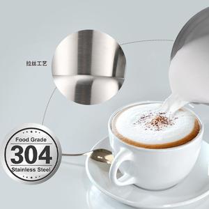 Mousseur à lait automatique en acier inoxydable 304 M1 pour Latte, Cappuccino et Chocolat, avec prise ronde, pour usage domestique - Product Image 2