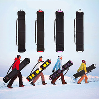 Sac de snowboard élégant en nylon, sac de ski imperméable et durable, housse de voyage rembourrée pour snowboard
