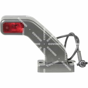 MARCADOR LATERAL IZQUIERDO CON CONECTOR, EN EL PARACHOQUES TRASERO, apto para Iveco TECTOR RESTYLING 75 EUROCARGO 60 TECTOR RESTYLING 125 EUROCARGO 150 - Product Image 1