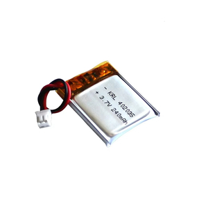 OEM ODM Baterai Lithium Berkualitas Tinggi 402035 240mAh untuk Konsol Game, Lampu Camping, dan Polimer Lithium - Product Image 1