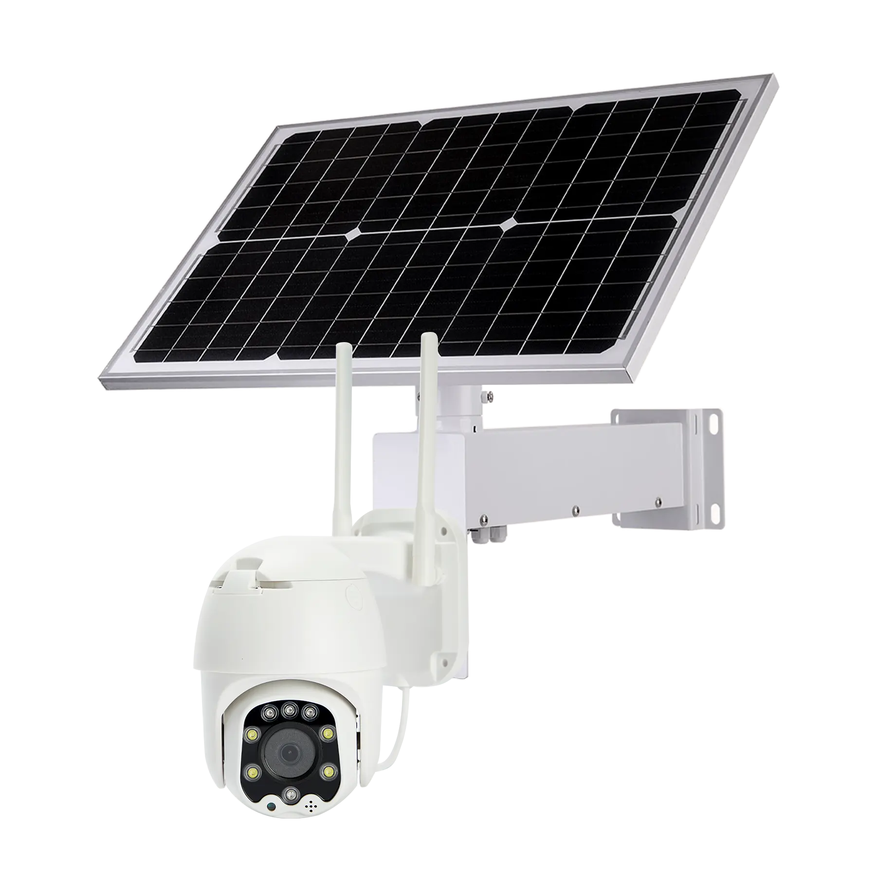 पार्क सौर कैमरा 4G 3 जी सिम कार्ड PTZ आईपी कैमरा बैटरी वायरलेस सीसीटीवी कैमरा 2 तरह ऑडियो Humanoid रिकॉर्डिंग P2P