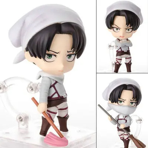 10-23cm <span class=keywords><strong>Shingeki</strong></span> No Kyojin Rivaille Ackerman Anime Pvc figura juguete muñeca Reiner Manga japonesa - Product Image 5