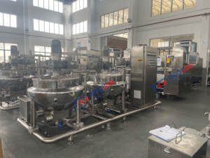 GD40Q Máquina de dulces sin almidón completamente automática para la producción de piruletas de gelatina con PLC y componentes de núcleo de rodamiento - Product Image 5