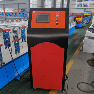 Macchina ad Alta Velocità per la Produzione di Tegole Metalliche a Doppio Strato per il Mercato Peruviano con Taglio Idraulico Automatico e PLC - Product Image 6