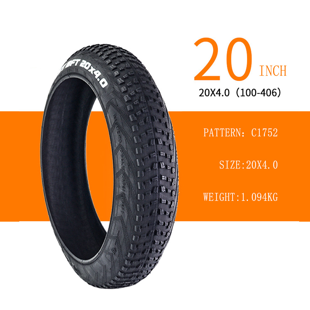 Велосипед CST важен, черный BFT, горные велосипеды, толстые цветные шины 20x4,0 MTB 20x4,0, толстые шины, колеса, велосипедные шины