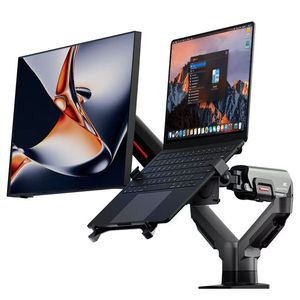 Soporte de Escritorio CN Original HKC KR51 de Doble Brazo para Monitor y Laptop, Capacidad de Carga 2×2-9KG, VESA 75/100mm, Elevación de 265mm, para Monitores de 17-32 Pulgadas - Product Image 6