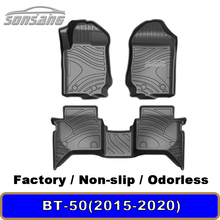 Para Mazda BT-50 2015-2020 alfombras de coche
