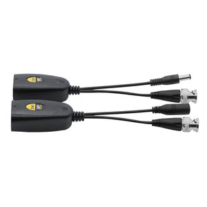 5MP <span class=keywords><strong>3</strong></span>-em 1 AHD CVI TVI CVBS Vídeo Balun 300M Vídeo 150M Monitor de Transmissão de Áudio 12-36V Entrada-10C a 70C ABS - Product Image 4