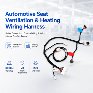 Fiação de Aquecimento e Ventilação para Assentos Automotivos, Montagem de Cabos Personalizada para Interior de Carro, OEM ODM - Product Image 1