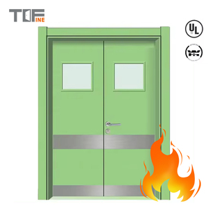 Barra de empuje de puerta de acero con velocidad de fuego, seguridad de una sola hoja, salida ignífuga, puerta de Metal, Hotel, escuela, Hospital, edificio, puerta de fábrica, precios - Product Image 1