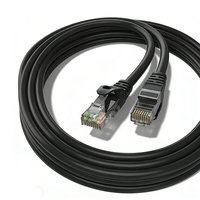 CAT6A Ethernet-Patchkabel Hochgeschwindigkeits-Gigabit-Netzwerkkabel 8P8C Massiver Kupferdraht für Heimcomputer Rechenzentrum Breitband