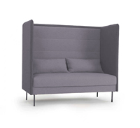 Ensemble de canapés de réunion pour bureau commercial, design contemporain de haute qualité, canapé de direction pour bureau