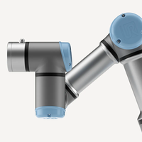 Bras de robot collaboratif vertical en aluminium à 6 axes UR3e, charge utile de 3 kg, portée de 500 mm, cobot industriel pour la préhension, le placement et la palettisation automatisée
