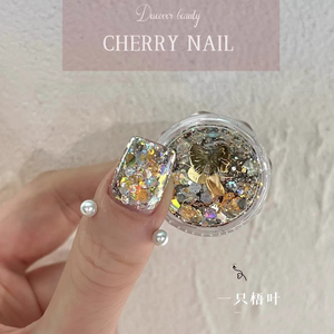 Bijoux d'art d'ongle 3D en plastique de style français paillettes explosions flash nouveau <span class=keywords><strong>petit</strong></span> livre rouge série d'enveloppes d'automne de talent - Product Image 4