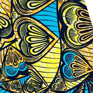 Superbe tissu en organza peigné biologique imprimé batik, nouveau modèle, imprimé <span class=keywords><strong>africain</strong></span> pour chemises de garçons et robes de mariage - Product Image 2
