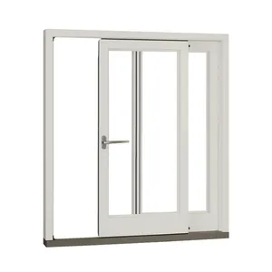 Hete Verkoop Modern Design Badkamer Aluminium Glazen Deur En Raam Direct Fabrieksprijs