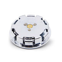 Juego de 4 Tapas Centrales Flotantes para Ruedas de Coche con Luz LED de 56 mm, 61 mm, 65 mm, 68 mm y 75 mm para BMW, Mercedes Benz, Audi, VW