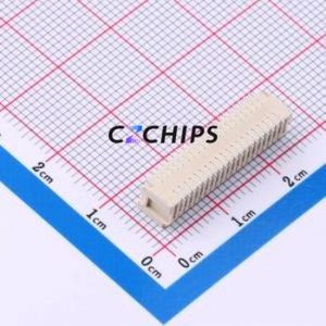 HC-SHC-2*20PWT-05 Wire-to-Board Pin Header SMD,P=1mm,Horizontal Mount Connector 2x20P 1mm Horizontal Mount 40P - Product Image 2