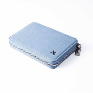 Portefeuille de voyage à fermeture éclair grande capacité avec logo personnalisé, organiseur de documents, passeport, carte d'embarquement, cartes de crédit, pochette à monnaie - Product Image 3