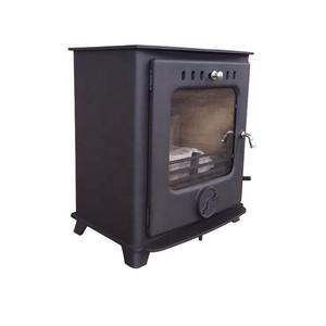 Estufa quemagrasas de madera para interiores, calentador de chimenea de 5kw, color negro, diseño gráfico, Independiente - Product Image 3
