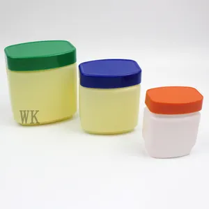 Personalize o recipiente plástico vazio dos cosméticos do PE 100g 200g 400g com o frasco de pasta PP Flit Cap que empacota cosméticos