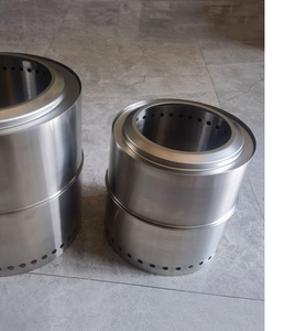 Inceneritore da Campeggio Moderno in Acciaio Inox 201 da 14 Pollici, Contenitore per Bruciare con Flussometri d'Aria a Area Variabile e Griglie di Raffreddamento - Product Image 5