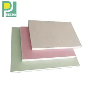 Good Quality Paper Faced Gypsum Board 12MM Thickness Drywall Partition Wall Cladding Panel