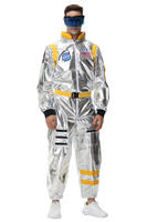 Costume d'astronaute pour scène et télévision, homme et femme, confortable, combinaison de pilote spatial pour adultes, idéal pour Halloween - Grande Vente