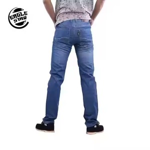 OEM salewashed Mens jeans Denim Slim ripped Quần người đàn ông giản dị giải trí màu đen Thứ Sáu menday của jeans với lỗ quần - Product Image 4