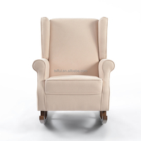 Fauteuil à bascule rembourré inclinable pour bébé, idéal pour la chambre de bébé, la chambre à coucher, le salon et le bureau à domicile