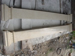 Tùy Chỉnh Rắn Đá Cẩm Thạch La Mã Trụ Cột Đá Cột Vuông Cao Đền Trụ Cột Với Cơ Sở Cho Bên Ngoài Kiến Trúc Trang Trí - Product Image 6