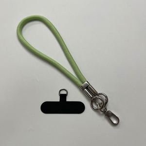 Women's DIY Adjustable Woven Phone <b>Lanyard</b> Outdoor Anti-Lost Mobile Wristband with Carabiner Keychain Safe and Eco-Friendly - Product Image 1