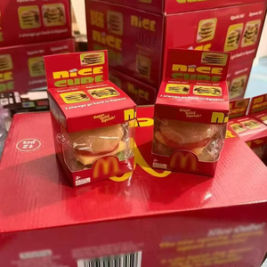 Nuovo Giocattolo Squishy a Forma di Hamburger, Super Solido, Antistress Sensoriale, Regalo per Bambini e Adulti, Giocattolo da Scrivania - Product Image 2