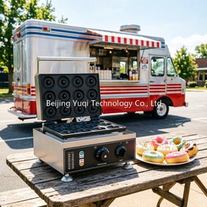 Máquina Eléctrica Comercial para Hacer <span class=keywords><strong>Donuts</strong></span> y Waffles con 12 Rejillas, para Panadería, Pastelería y Carritos <span class=keywords><strong>de</strong></span> Comida, Equipo para Hornear Mini <span class=keywords><strong>Donuts</strong></span> - Product Image 3