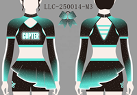 Uniforme de cheerleading professionnel avec haut et jupe en tissu, personnalisable OEM, orné de strass étincelants, avec logo gratuit