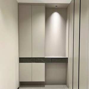 Muebles Modernos para el Hogar, Armarios para Zapatos de Madera Maciza de Tamaño Personalizado, para Villa, Materiales Ecológicos para el Hogar - Product Image 1