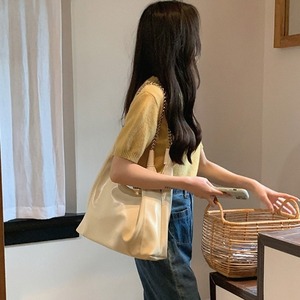 Bolso Tote de PU Estilo Bohemio para Mujer, con Cadena, Correa Única, Gran Capacidad, con Cierre, para la Universidad, la Vida Diaria, el Trabajo, Todas las Temporadas - Product Image 1