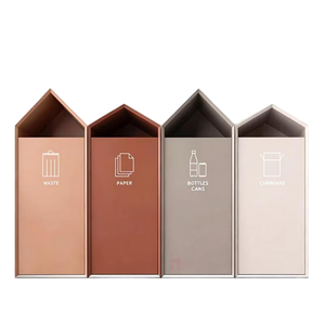 Contenedor de Basura Personalizado Conor - Acero Inoxidable para Uso Interior/Exterior - Product Image 6